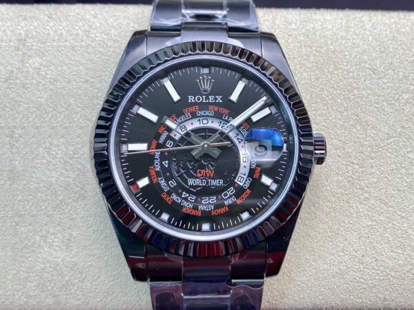 Rolex Sky Dweller WWF Factory | US Replica - 1:1 Top quality replica watches factory, super clone Swiss watches.