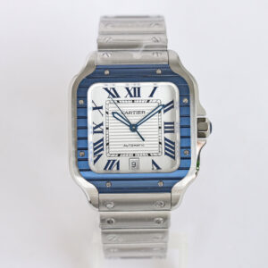 Cartier Santos White Dial | US Replica - 1:1 Top quality replica watches factory, super clone Swiss watches.