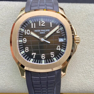 Patek Philippe Aquanaut 5167R-001 3K Factory Rubber Strap Replica Watches - Luxury Replica