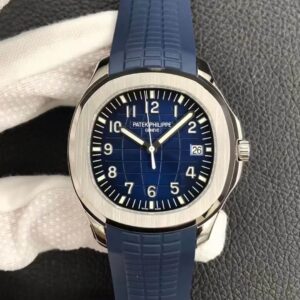 Patek Philippe Aquanaut 5168G-001 3K Factory Blue Strap Replica Watches - Luxury Replica