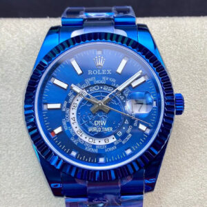 Rolex Sky Dweller Blue Strap | US Replica - 1:1 Top quality replica watches factory, super clone Swiss watches.