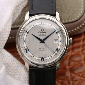 Omega De Ville 424.13.40.20.02.003 MKS Factory Black Strap Replica Watches - Luxury Replica