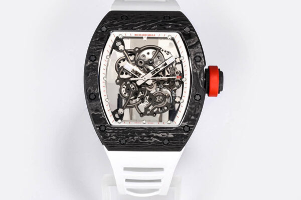 Richard Mille RM-055 White Strap BBR Factory | US Replica - 1:1 Top quality replica watches factory, super clone Swiss watches.