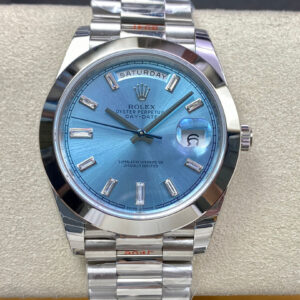 Rolex Day Date 228206 EW Factory Stainless Steel Strap Replica Watches - Luxury Replica