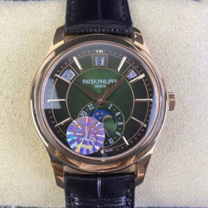 Patek Philippe Complications 5205R-011 GR Factory Black Strap Replica Watches - Luxury Replica