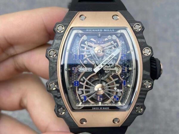 Richard Mille RM21-01 Skeleton Dial | US Replica - 1:1 Top quality replica watches factory, super clone Swiss watches.