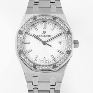 Audemars Piguet Royal Oak 77350ST 8F Factory Diamond-Set Bezel Replica Watches - Luxury Replica