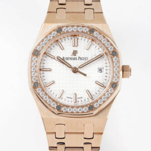 Audemars Piguet Royal Oak 77351OR.ZZ.1261OR.01 8F Factory Rose Gold Replica Watches - Luxury Replica