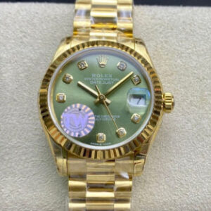 Rolex M278278-0011 Gold Strap | US Replica - 1:1 Top quality replica watches factory, super clone Swiss watches.