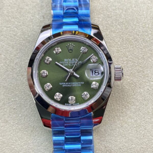 Rolex Datejust 28MM BP Factory Dark Green Dial Replica Watches