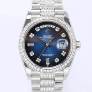 Rolex M128349RBR-0016 Diamond-Set Bezel | US Replica - 1:1 Top quality replica watches factory, super clone Swiss watches.