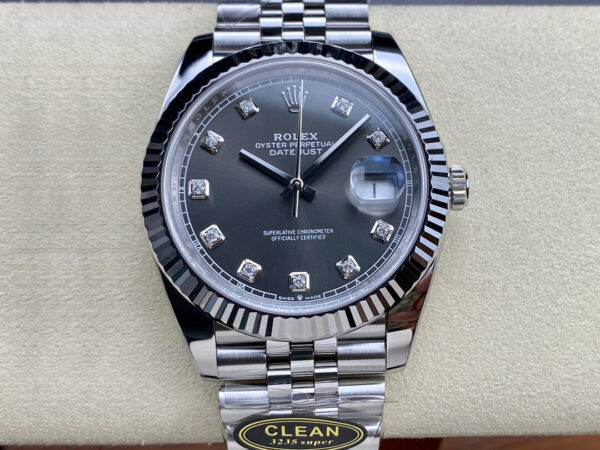 Rolex Datejust M126334-0006 Clean Factory Diamond-set Dial Replica Watches