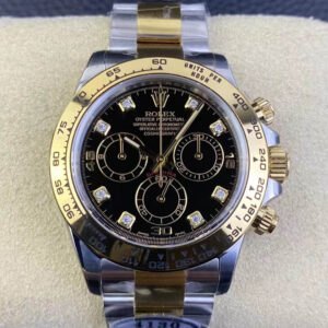 Rolex Cosmograph Daytona M116503-0008 Clean Factory Black Dial Replica Watches