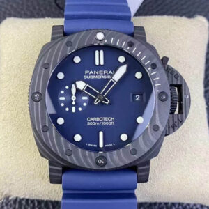 Panerai Submersible PAM01232 VS Factory Blue Strap Replica Watches