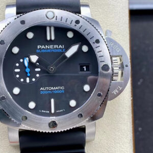 Panerai Submersible PAM01229 VS Factory Black Rubber Strap Replica Watches
