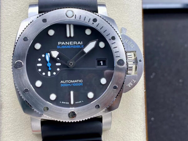 Panerai Submersible PAM01229 VS Factory Black Rubber Strap Replica Watches
