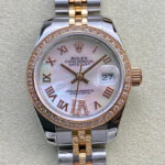 Rolex Datejust 28MM BP Factory Diamond-Set Bezel Replica Watches