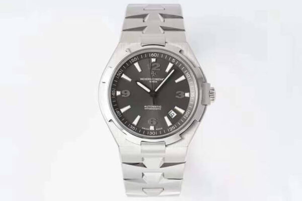 Vacheron Constantin Overseas 47040 PPF Factory Stainless Steel Gray Dial Replica Watches