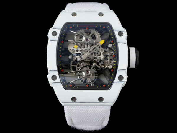 Richard Mille RM27-02 Rafael Nadal Tourbillon RM Factory Ceramic Case Replica Watches