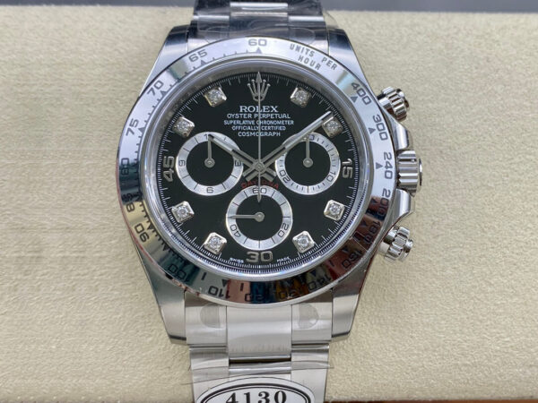 Rolex Cosmograph Daytona M116509-0055 Clean Factory Stainless Steel Strap Replica Watches