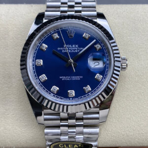Rolex Datejust M126334-0016 Clean Factory Dark Blue Dial Replica Watches