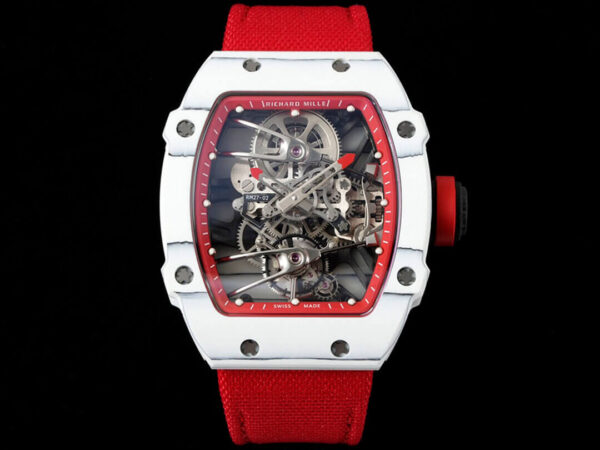Richard Mille RM27-02 Rafael Nadal Tourbillon RM Factory Red Strap Replica Watches