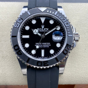 Rolex Yacht Master M226659-0002 Clean Factory Black Rubber Strap Replica Watches