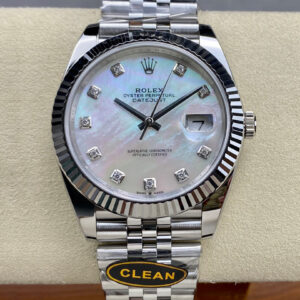 Rolex Datejust M126334-0020 Clean Factory Fluorescent Dial Replica Watches