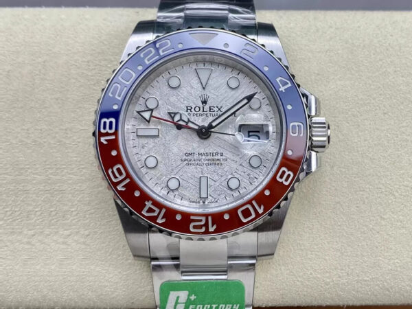 Rolex GMT Master II M126719blro-0002 C+ Factory Stainless Steel Strap Replica Watches