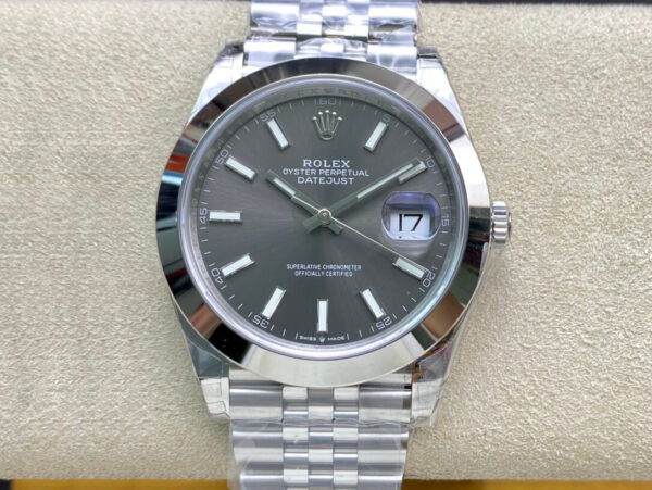 Rolex Datejust M126300-0008 VS Factory Stainless Steel Bezel Replica Watches