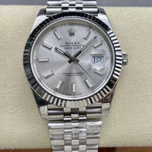 Rolex M126334-0004 Silver Dial | US Replica - 1:1 Top quality replica watches factory, super clone Swiss watches.