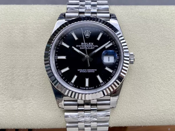 Rolex Datejust M126334-0018 VS Factory Black Dial Replica Watches