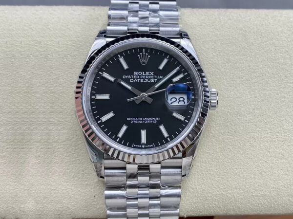 Rolex Datejust M126234-0015 36MM VS Factory Gray Strap Replica Watches