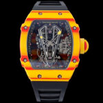 Richard Mille RM27-03 Rafael Nadal Tourbillon RM Factory Black Rubber Strap Replica Watches