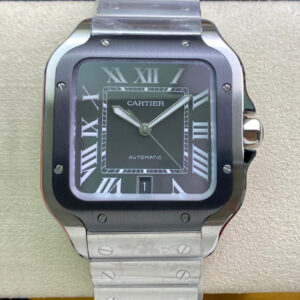 Cartier Santos WSSA0037 GF Factory V2 Silver Strap Replica Watches