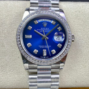 Rolex Day Date M128396TBR-0008 36MM GM Factory Stainless Steel Strap Replica Watches