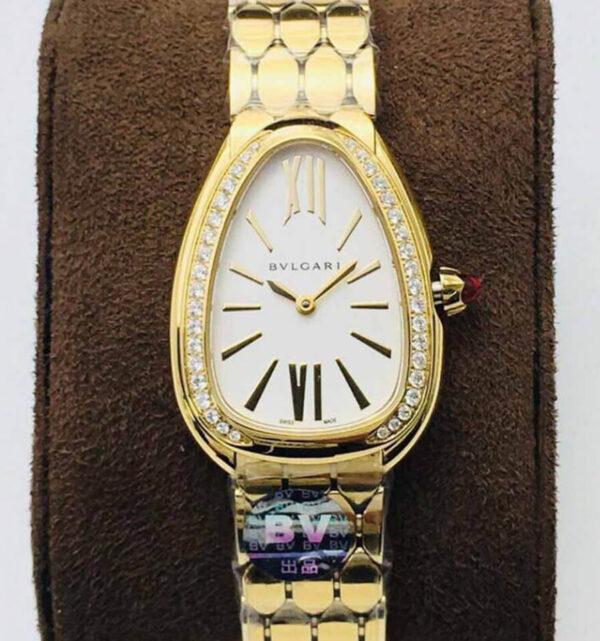 Bvlgari 103147 Diamond Bezel | US Replica - 1:1 Top quality replica watches factory, super clone Swiss watches.