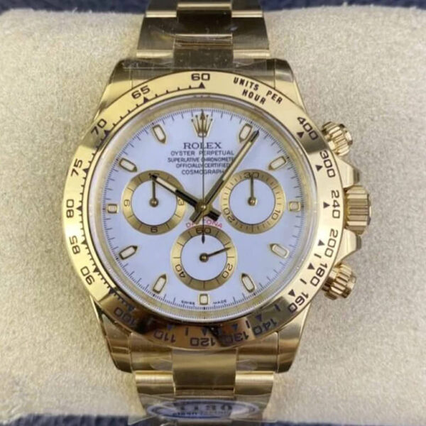 Rolex Cosmograph Daytona M116508-0001 Clean Factory White Dial Replica Watches - Luxury Replica