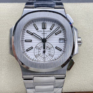 Patek Philippe 5980/1A-019 White Dial | US Replica - 1:1 Top quality replica watches factory, super clone Swiss watches.