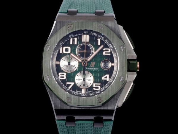 Audemars Piguet Royal Oak Offshore 26405CE.OO.A056CA.01 RS Factory Green Dial Replica Watches - Luxury Replica