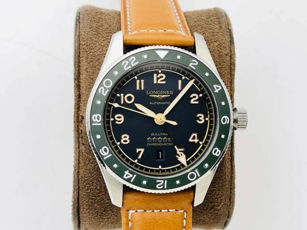 Longines Spirit ZuIu Time L3.812.4.63.2 LG Factory Black Dial Replica Watches - Luxury Replica