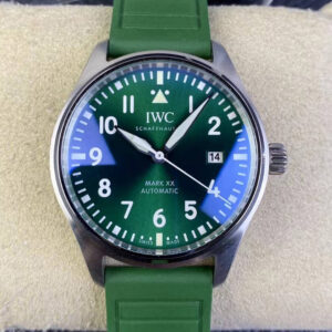 IWC Pilot IW328205 M+ Factory Green Strap Replica Watches - Luxury Replica