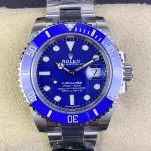 Rolex Submariner 116619LB-97209 40MM Clean Factory V5 Blue Bezel Replica Watches - Luxury Replica