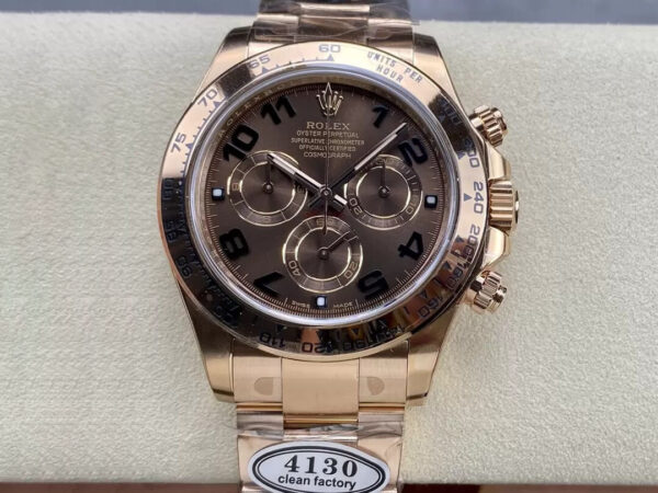 Rolex Cosmograph Daytona M116505-0011 Clean Factory Brown Dial Replica Watches - Luxury Replica