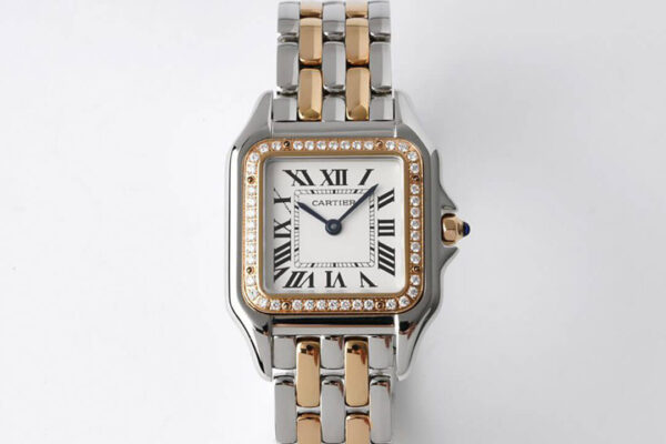 Panthere De Cartier W3PN0007 27MM BV Factory Diamond-Set Bezel Replica Watches - Luxury Replica