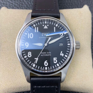 IWC Pilot IW327001 V7 Factory Black Strap Replica Watches - Luxury Replica