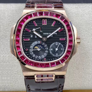 Patek Philippe Nautilus 5724 GR Factory Black Dial Replica Watches - Luxury Replica
