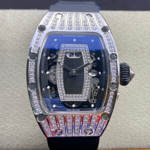 Richard Mille RM07-01 RM Factory Black Rubber Strap Replica Watches - Luxury Replica