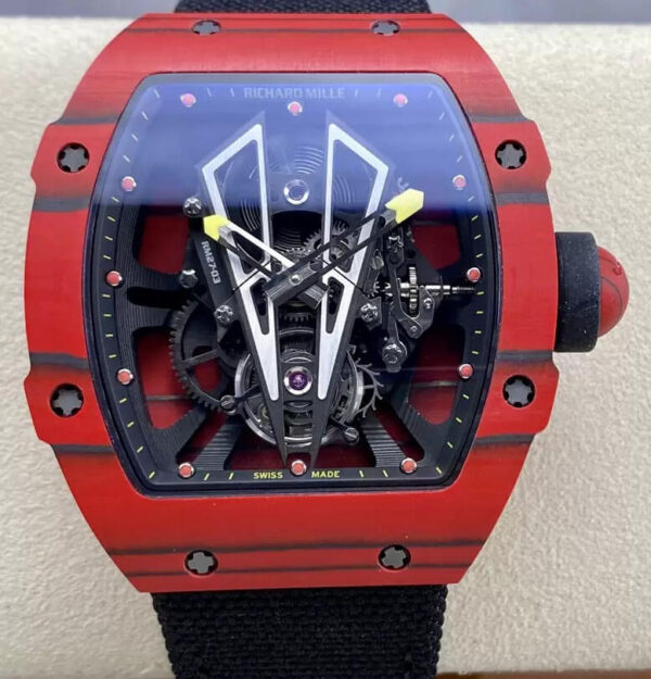 Richard Mille RM27-03 Tourbillon BBR Factory Carbon Fiber Case Replica Watches - Luxury Replica