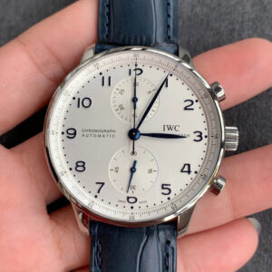 IWC Portugieser IW371446 ZF Factory V2 Blue Strap Replica Watches - Luxury Replica